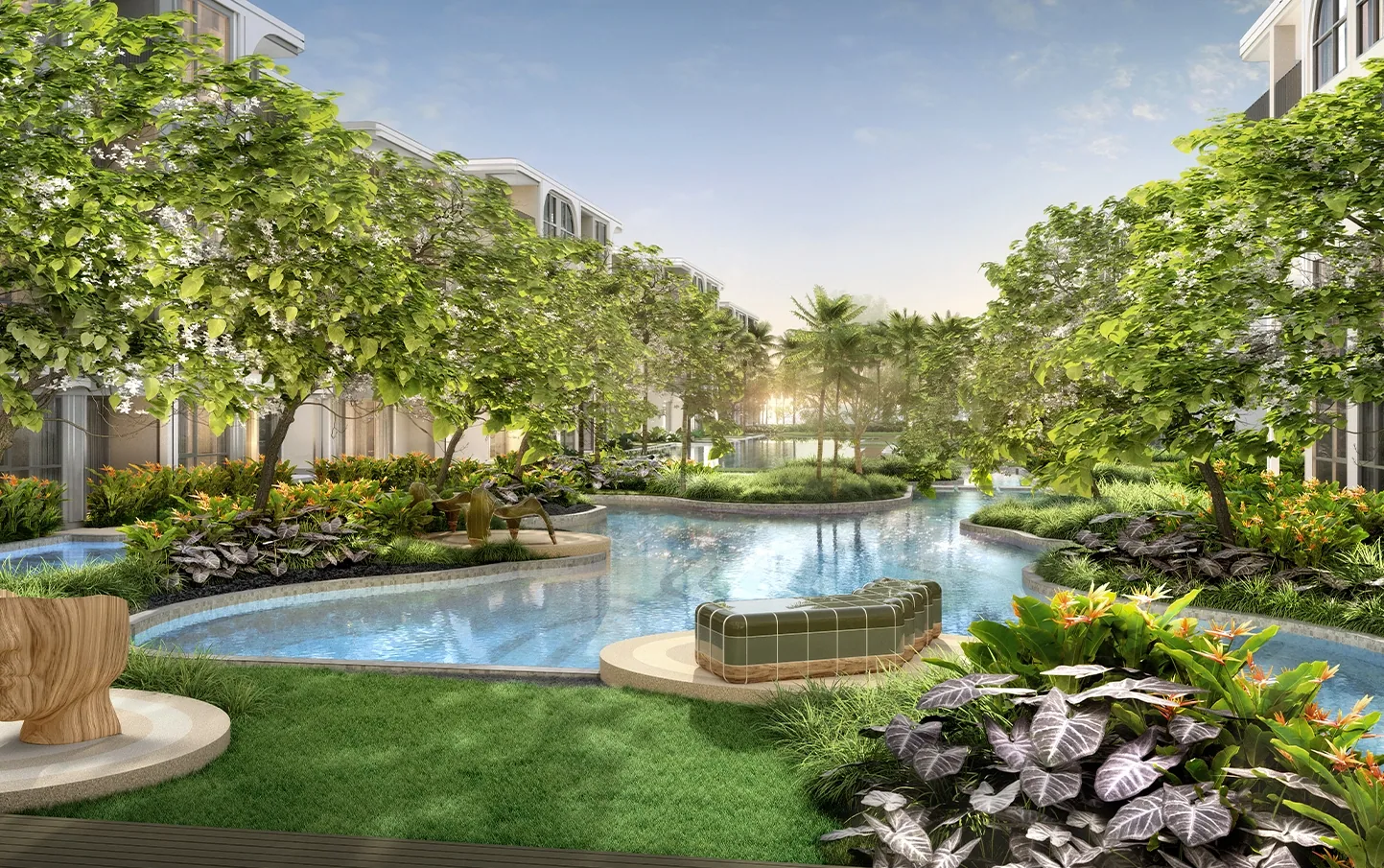 Main swimming pool at The Standard Residences Hua Hin