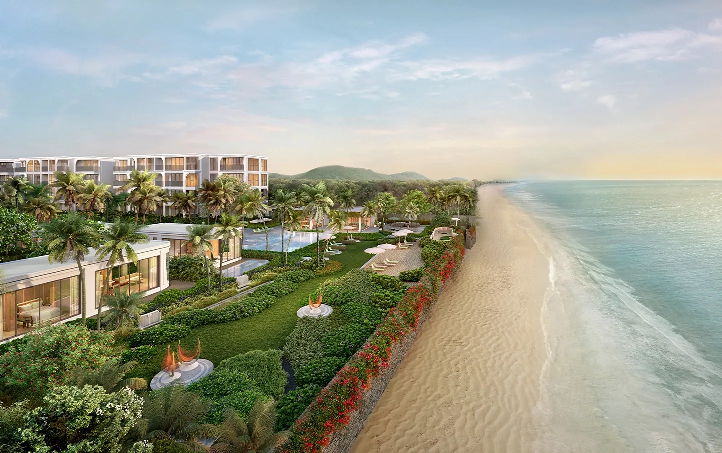 Beach pool at The Standard Residences Hua Hin