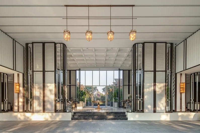 Grand lobby at InterContinental Residences Hua Hin