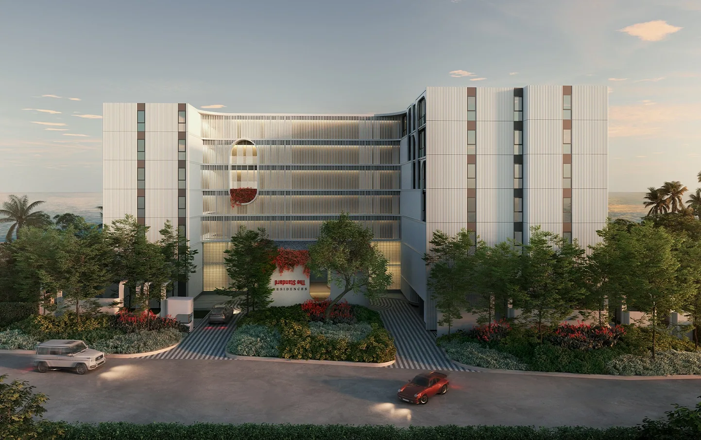 The Standard Residences Hua Hin landscaped common areas