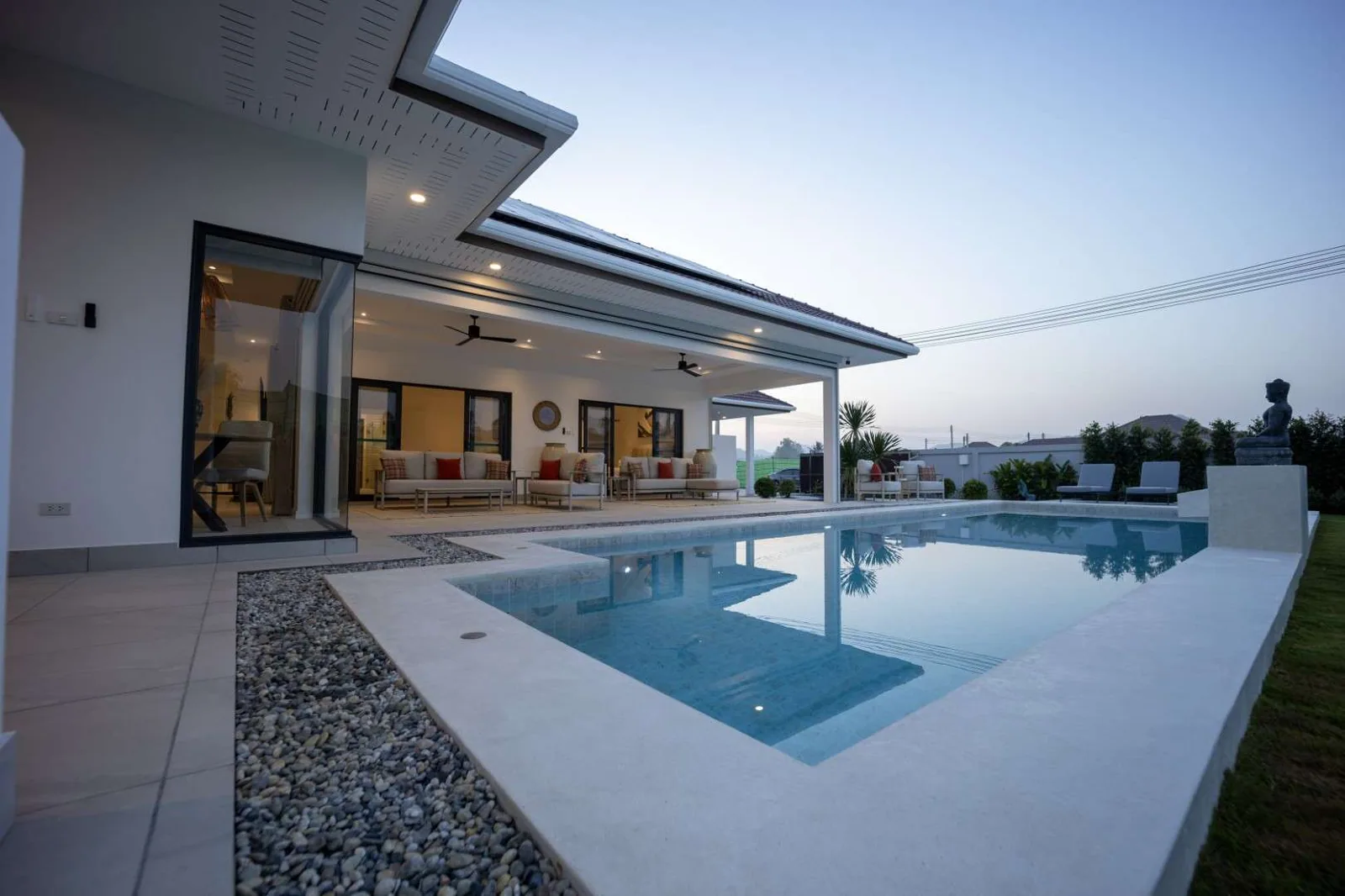 Leelawadee Executive villa pool terrace