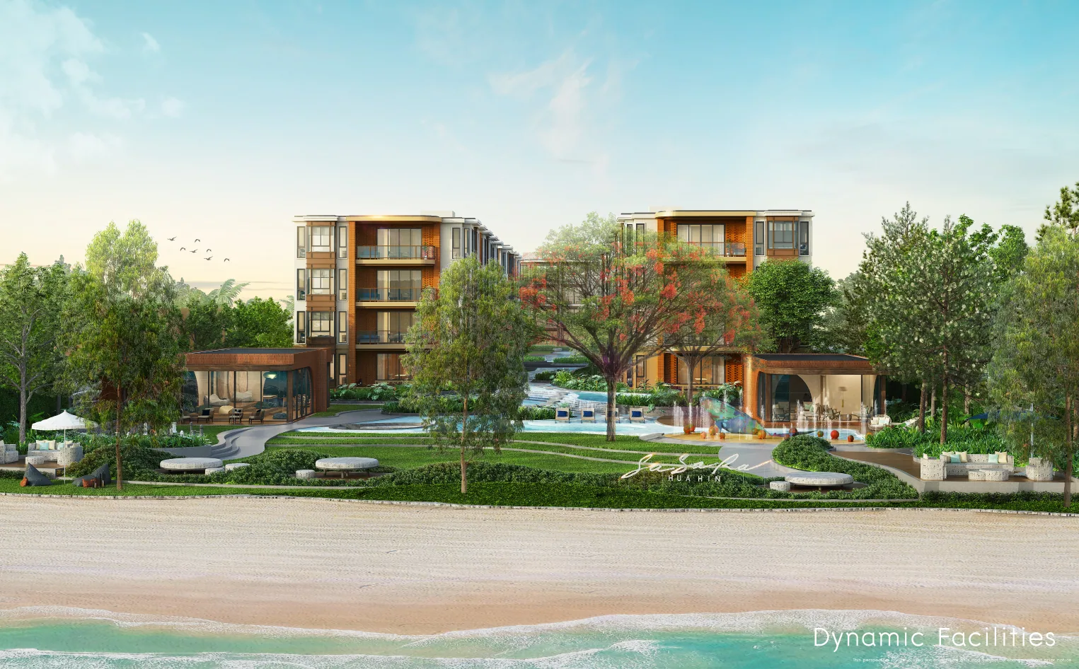 SASARA Hua Hin beachfront elevation