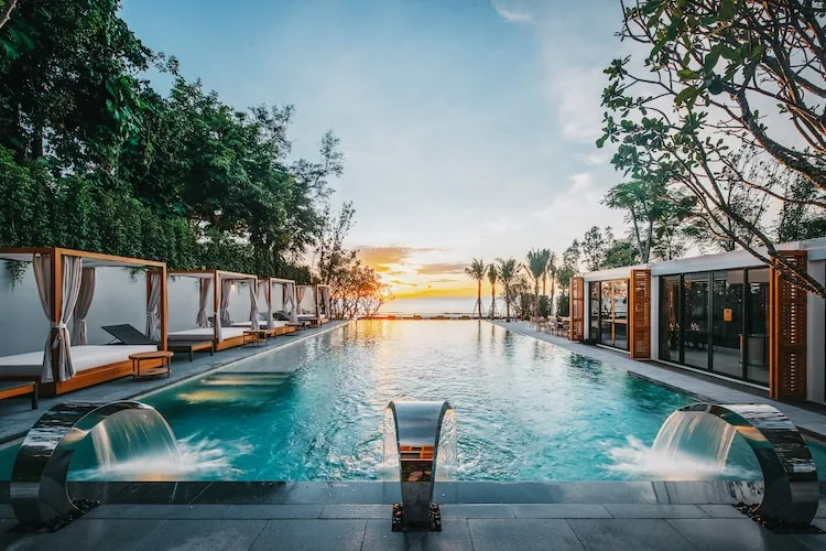 Architectural imagery for InterContinental Residences Hua Hin