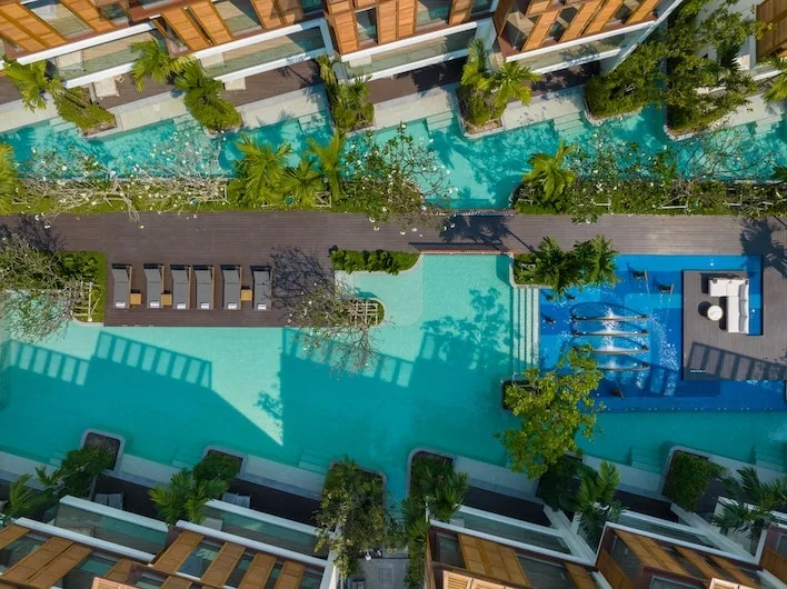 Grand pool at InterContinental Residences Hua Hin