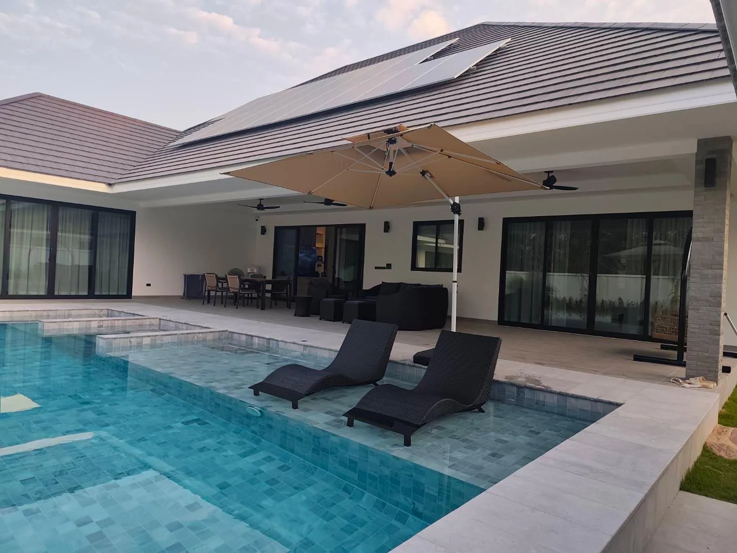 Villa exterior at The Clouds Hua Hin 3