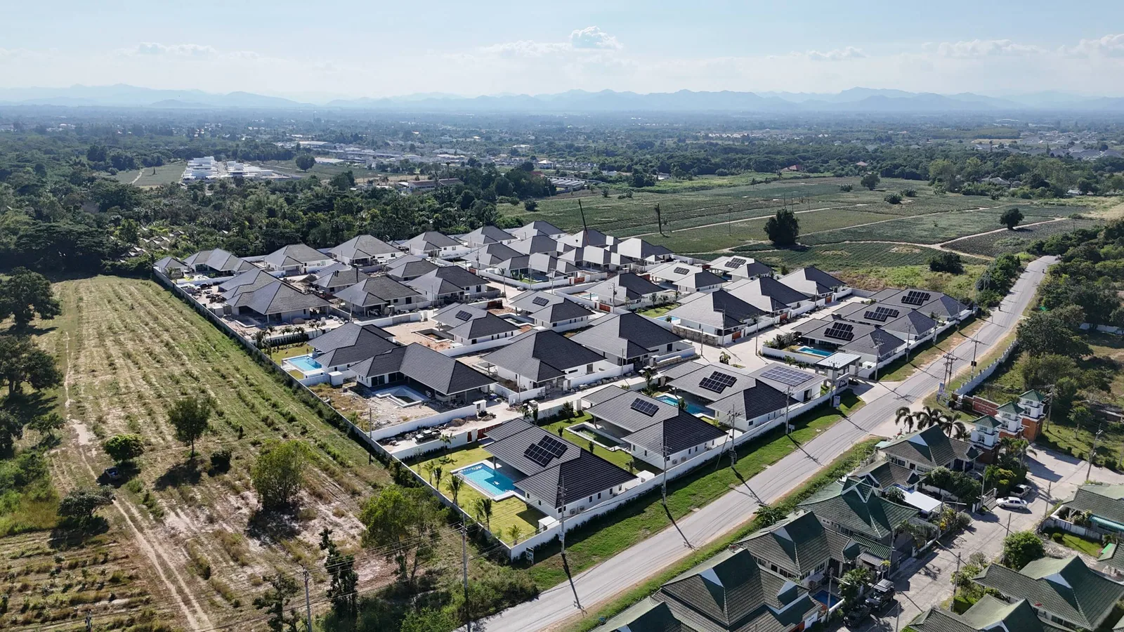Aerial view of the development layout at The Clouds Hua Hin 3