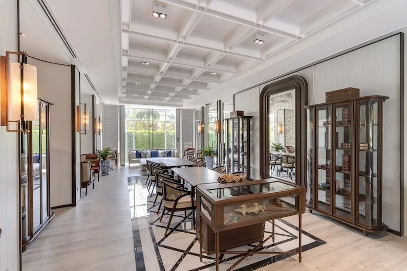 Residents' library at InterContinental Residences Hua Hin