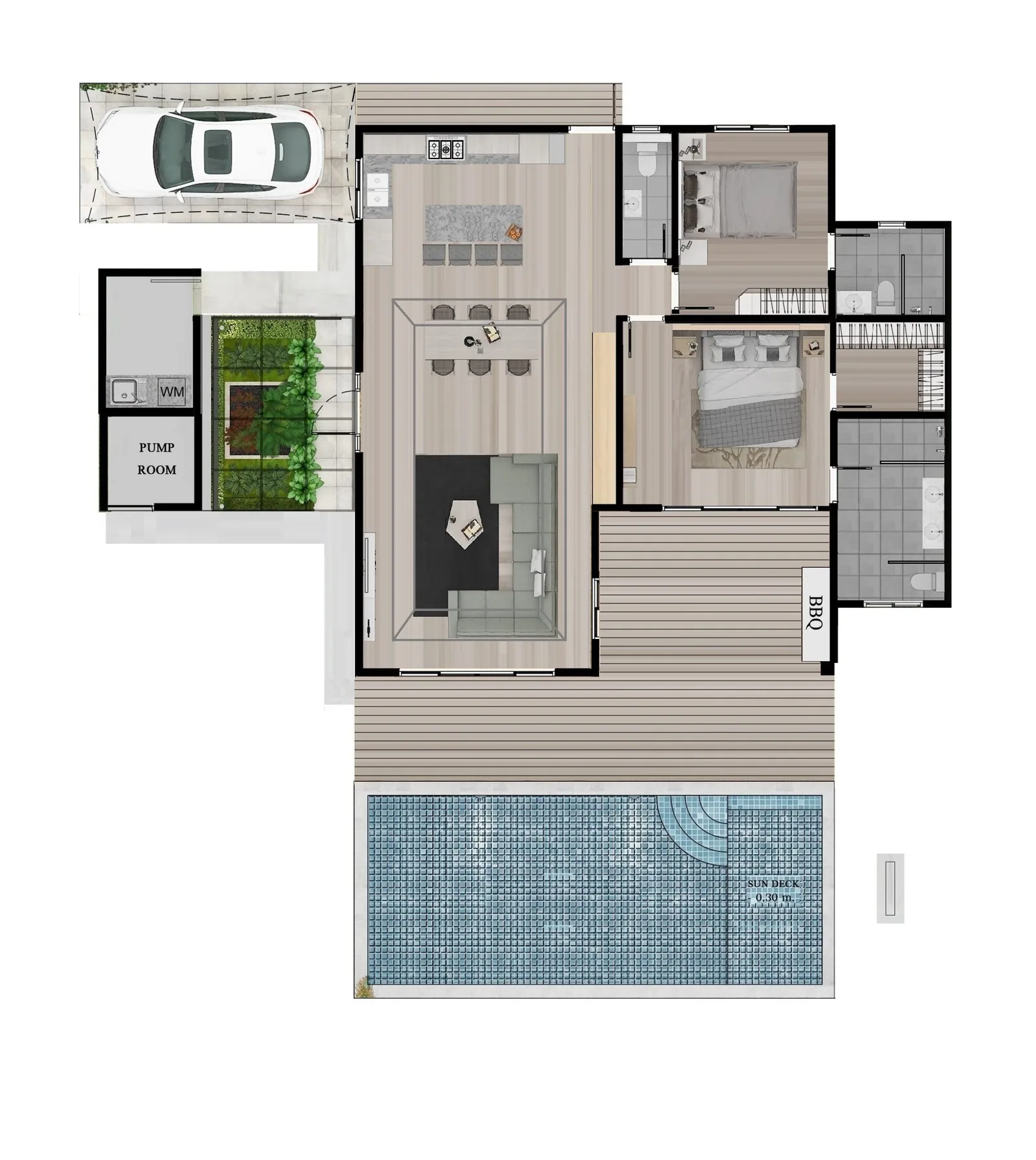 Moda Ultra villa floor plan